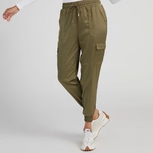 Satin Cargo jogger